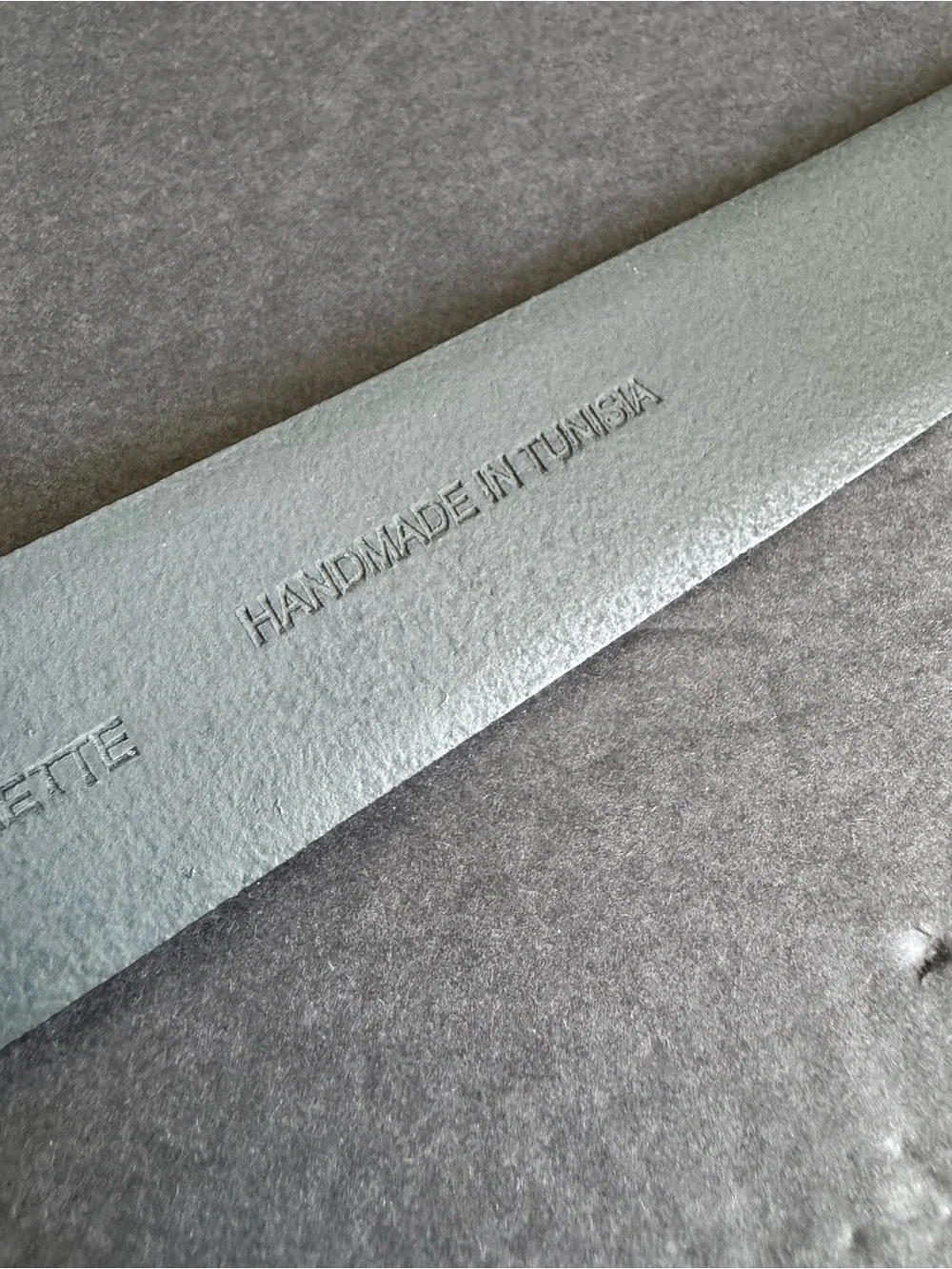 Hugo Boss Black Leather Belt‎ Handmade Unisex Mens 38